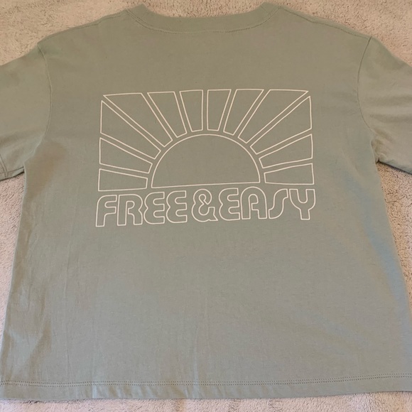Madewell x Free & Easy Sunset Graphic Easy Crop Tee - Picture 12 of 16